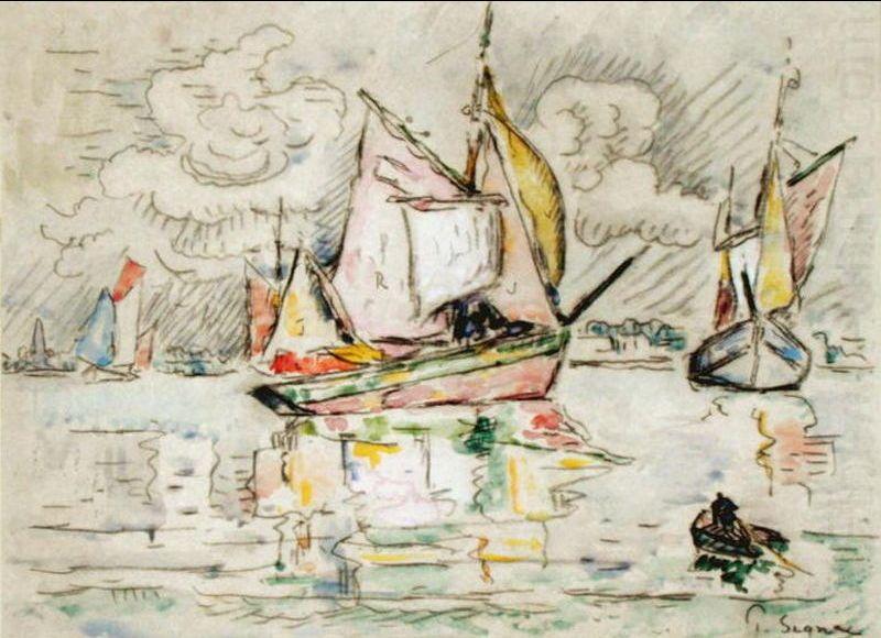 Fishing Boats, Paul Signac